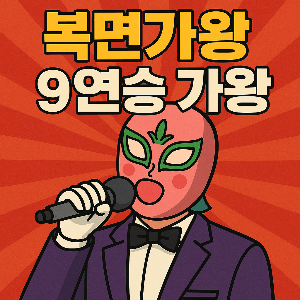 복면가왕 꽃보다향수 9연승 244대 가왕