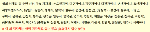 노후경유차-조기폐차-이메일우편-신청가능지자체