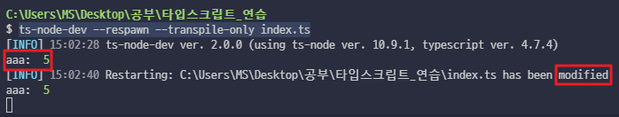 ts-node-dev