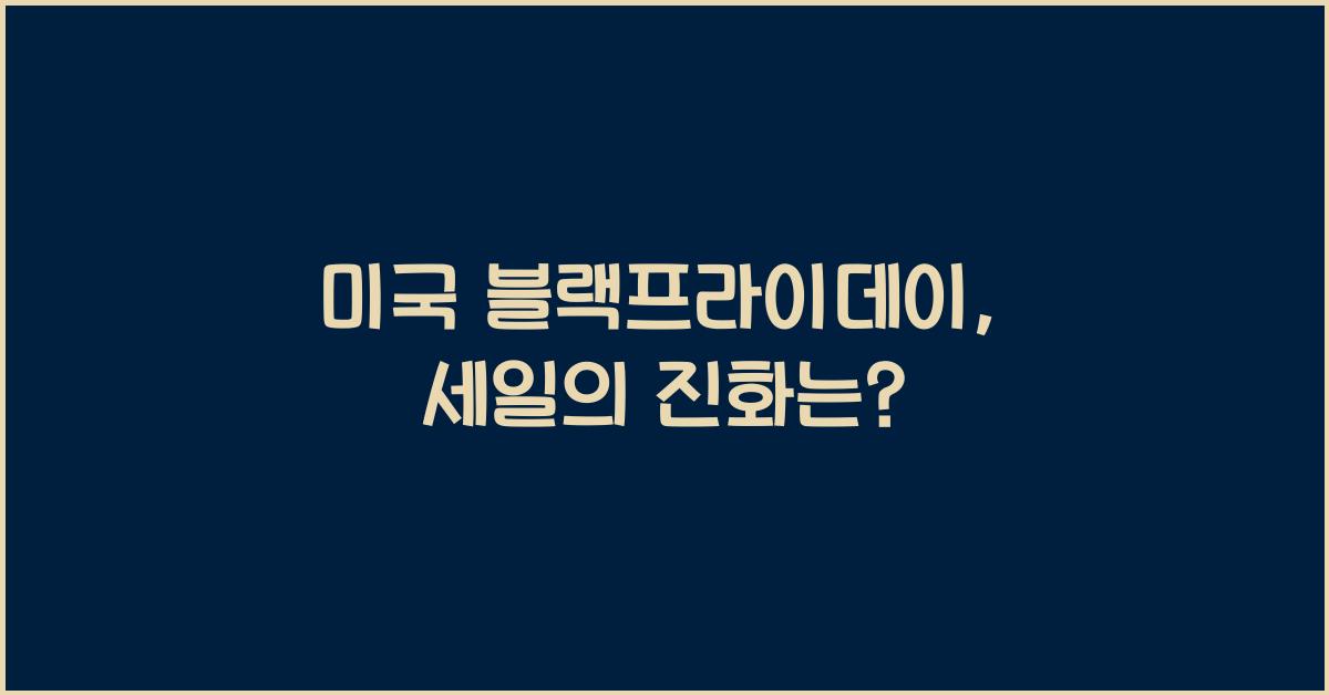 미국 블랙프라이데이