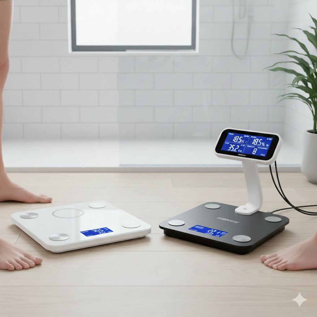 스마트체중계, 샤오미, 앳플리, 인바디, 비교