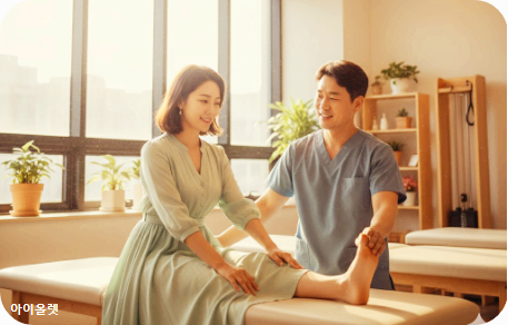 재활치료실의 희망