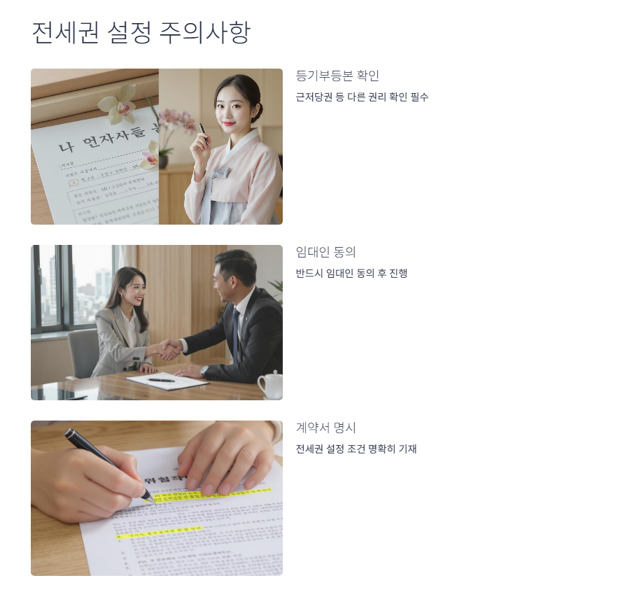 전세권 설정비용 핵심 정보 11