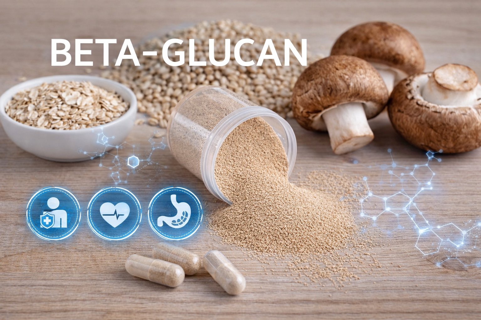 우리 몸의 면역력 지킴이, 베타글루칸