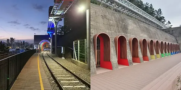 부산-해운대-해변열차-코스-달맞이터널