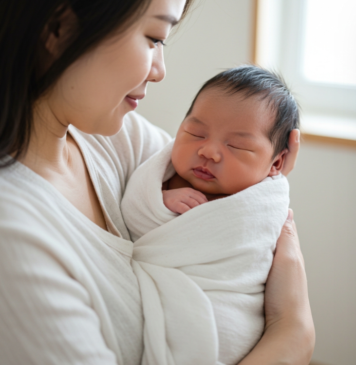 0~1개월: 갓 태어난 우리 아기