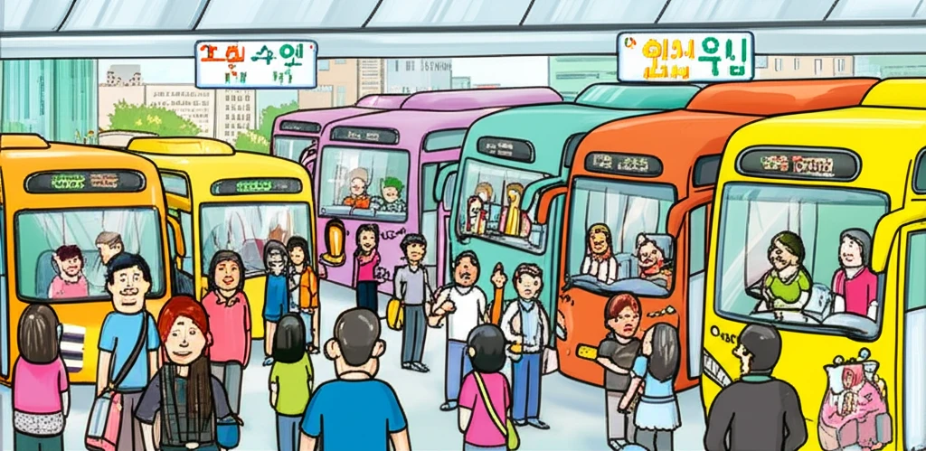 수원, 용인, 성남 광역버스 예약 더..