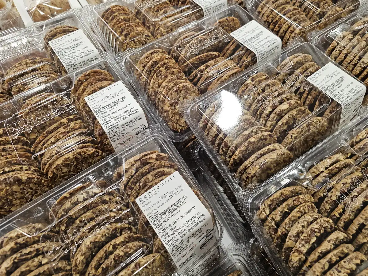 플로렌틴 쿠키가 진열된 코스트코 매장