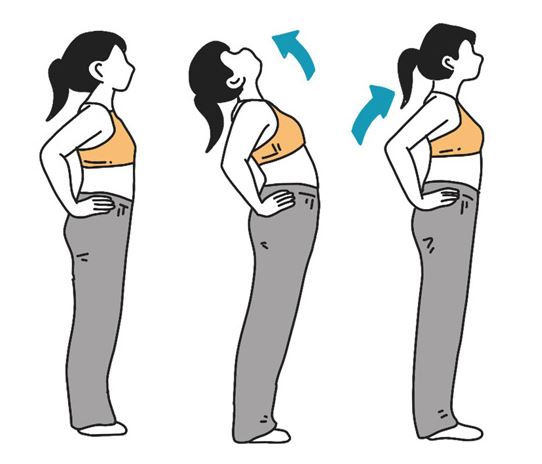 일자허리-예방운동