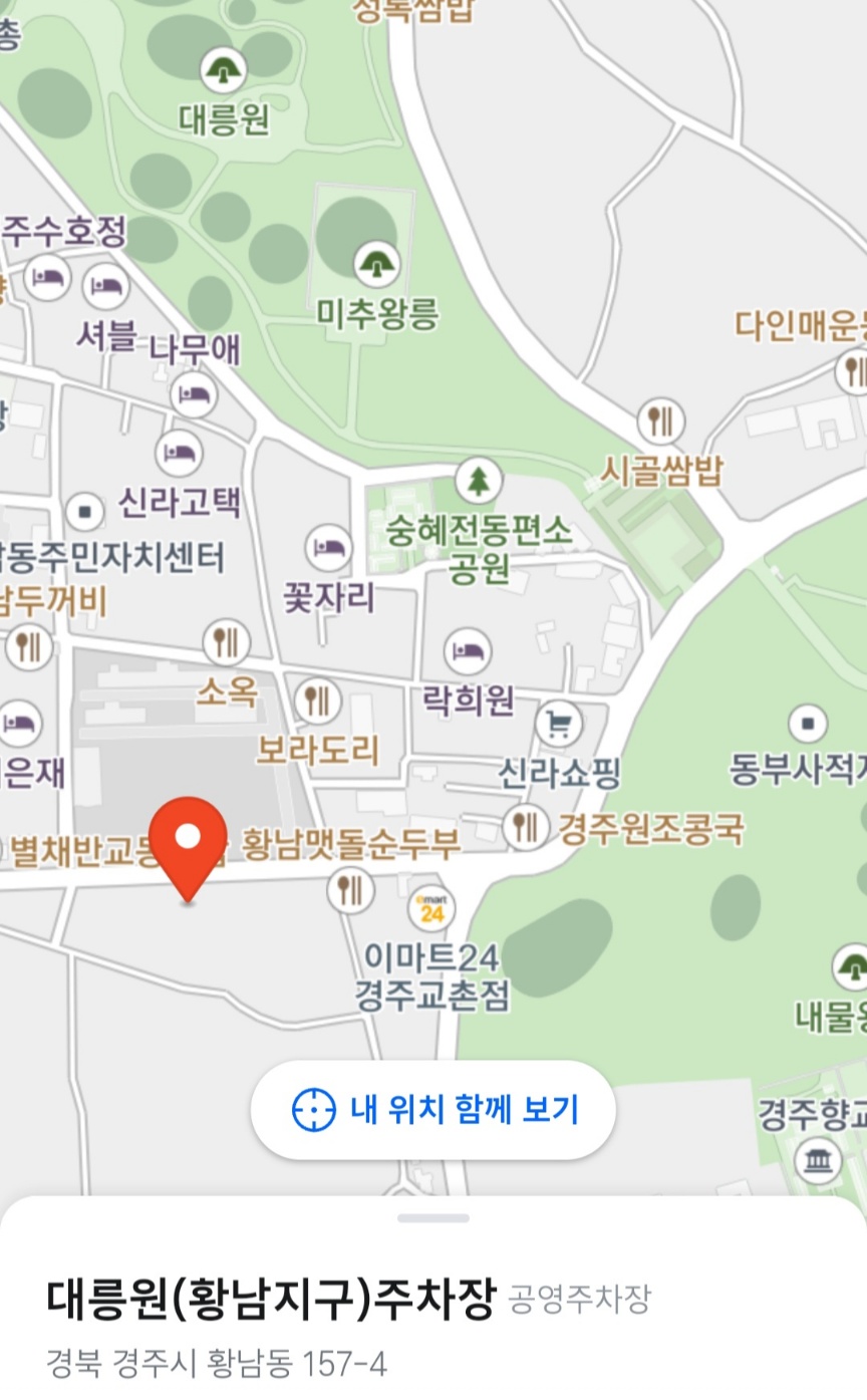 대릉원 미디어아트