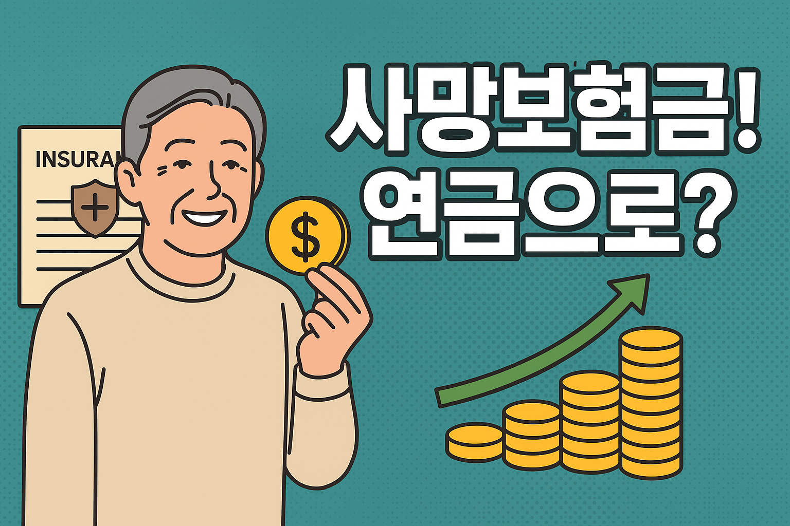 사망보험금! 연금으로?