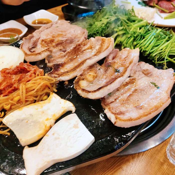 동치미 막국수 비빔국수 미나리 삼겹살 양산 원동 맛집 추천 생방송투데이 보고 먹고 즐기고! 3GO