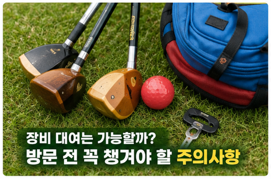 천연잔디 36홀 공인 구장, 함안 군북 파크골프장 예약 꿀팁 (위치, 코스, 요금, 이용시간 등)