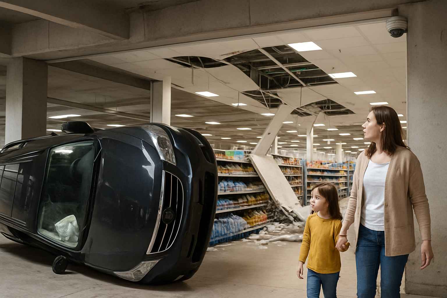 마트&middot;대형 쇼핑몰에서 사고 발생 시 생활 안전 행동 요령