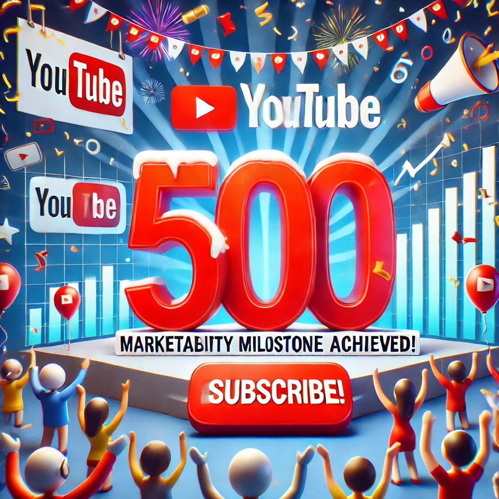 구독자 500명 채널 자격