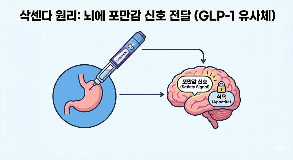 삭센다 원리