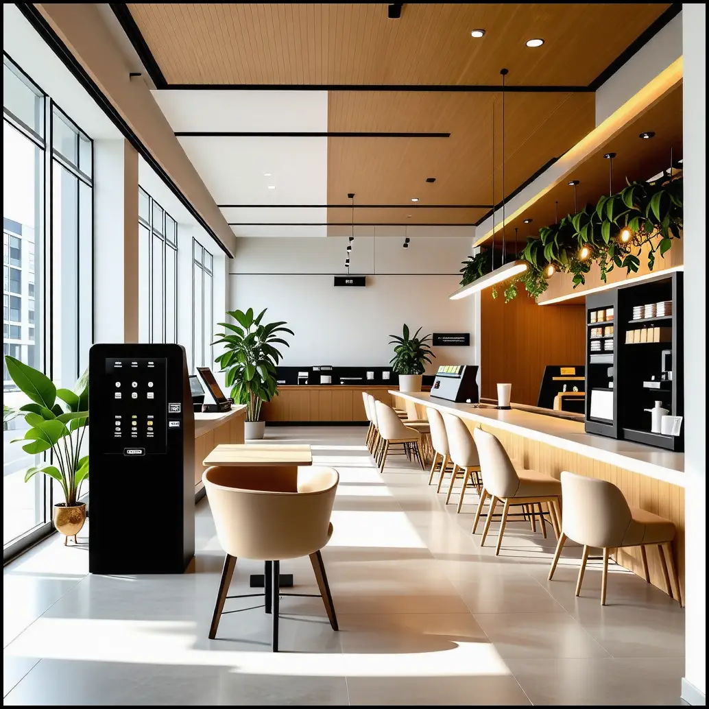 무인카페 창업비용과 수익성 분석(+커피머신 기계&amp;#44; 인테리어 등)