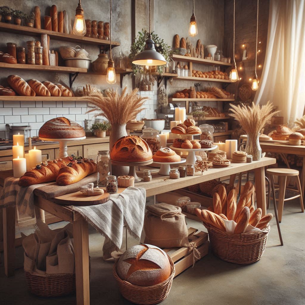 베이커리 배경