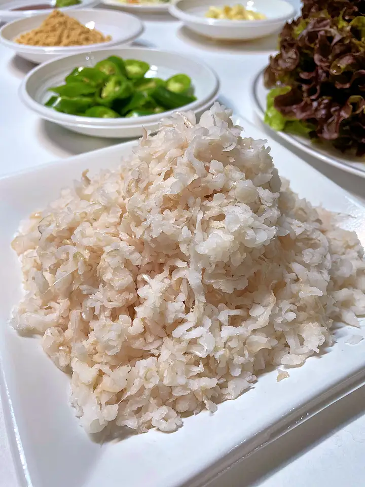 6시내고향 부산 기장 고향노포 아나고 붕장어 회 구이 맛집 추천
