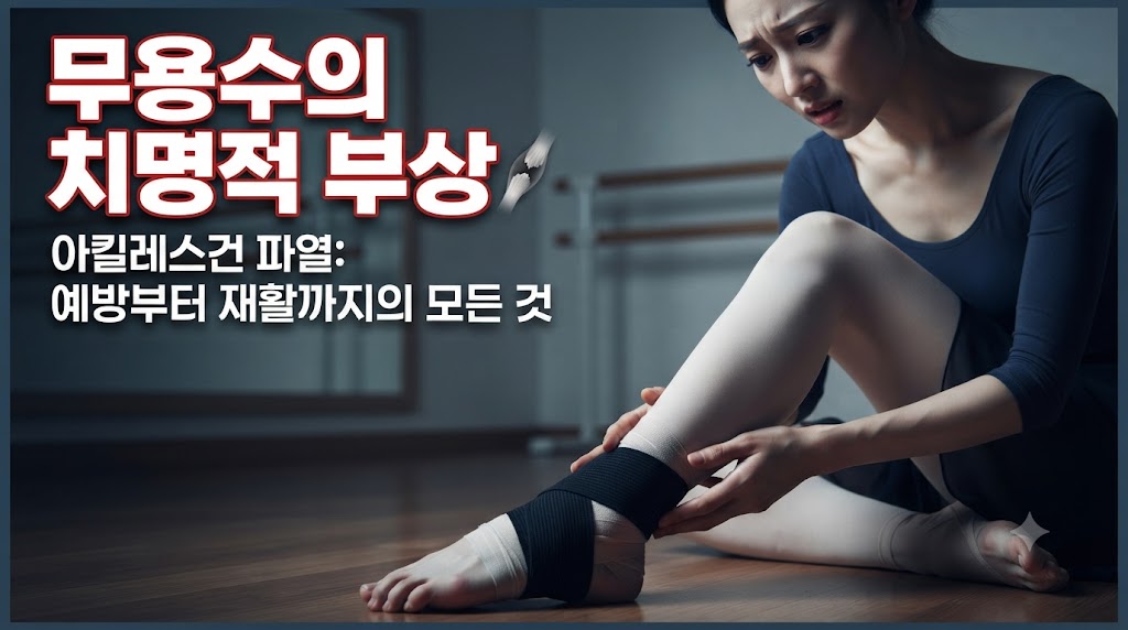 무용수의 치명적 부상, 아킬레스건 파열: 예방부터 재활까지의 모든 것