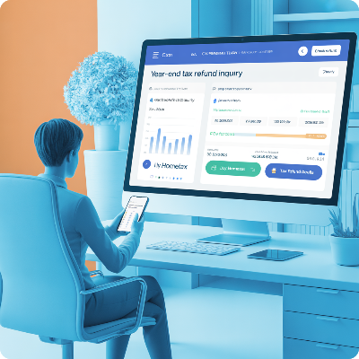 연말정산 환급금 조회 이미지