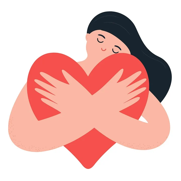 자기자신을 믿고 사랑하는 여성