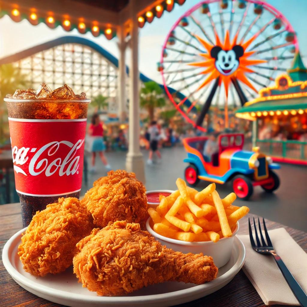 롯데월드 bhc치킨