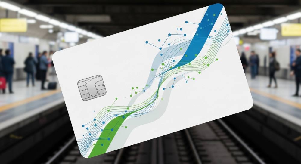 교통카드 사용하는 사진