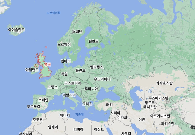 영국-위치