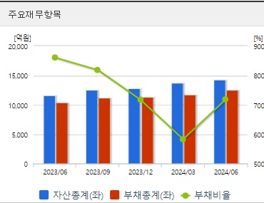 티웨이항공 주가 전망 재무지표
