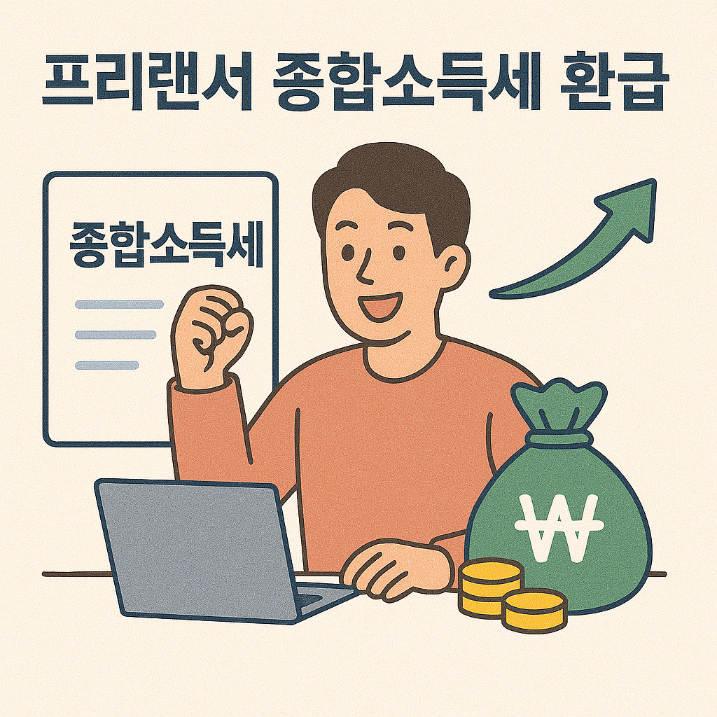 프리랜서 종합소득세 신고&amp;#44;환급&amp;#44;증빙서류