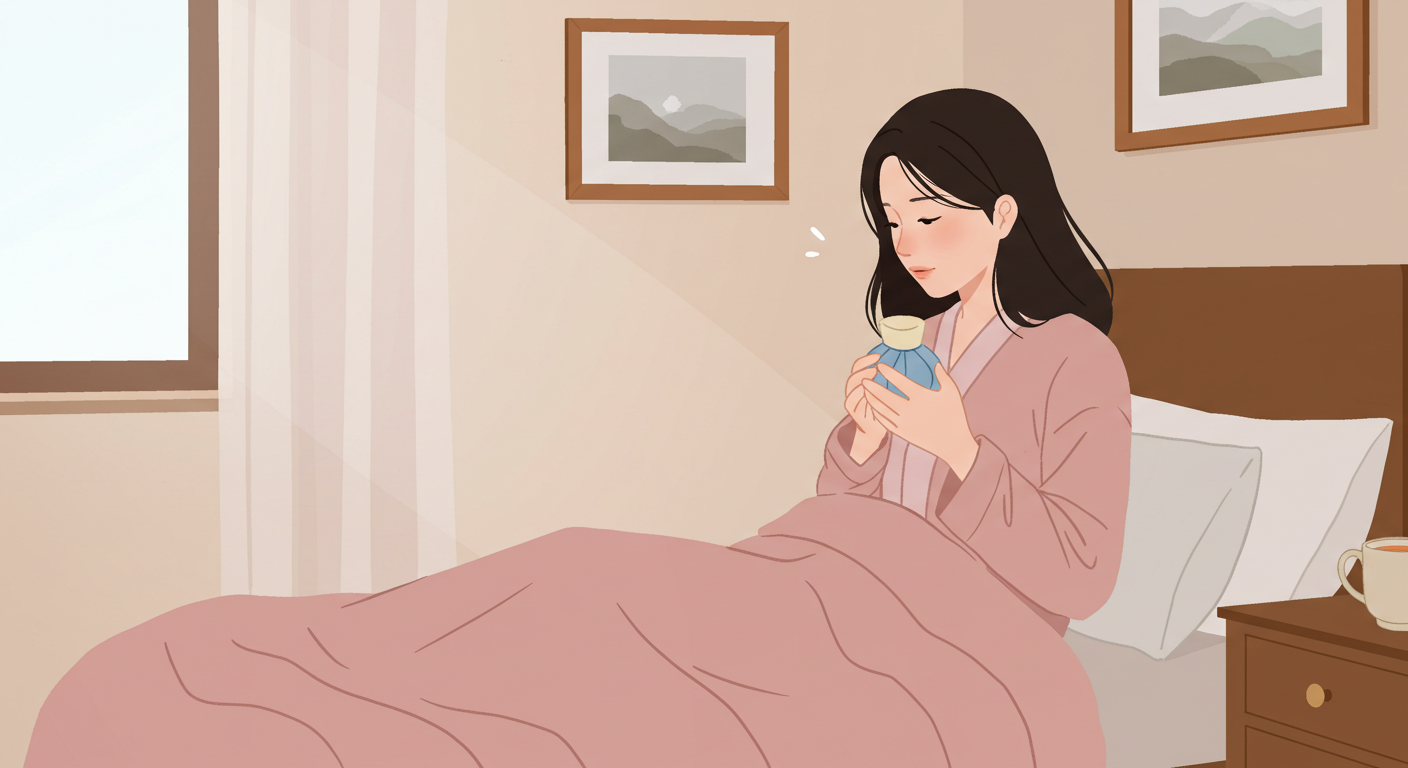 일반적인 생리통과 구분되는 심한 증상들