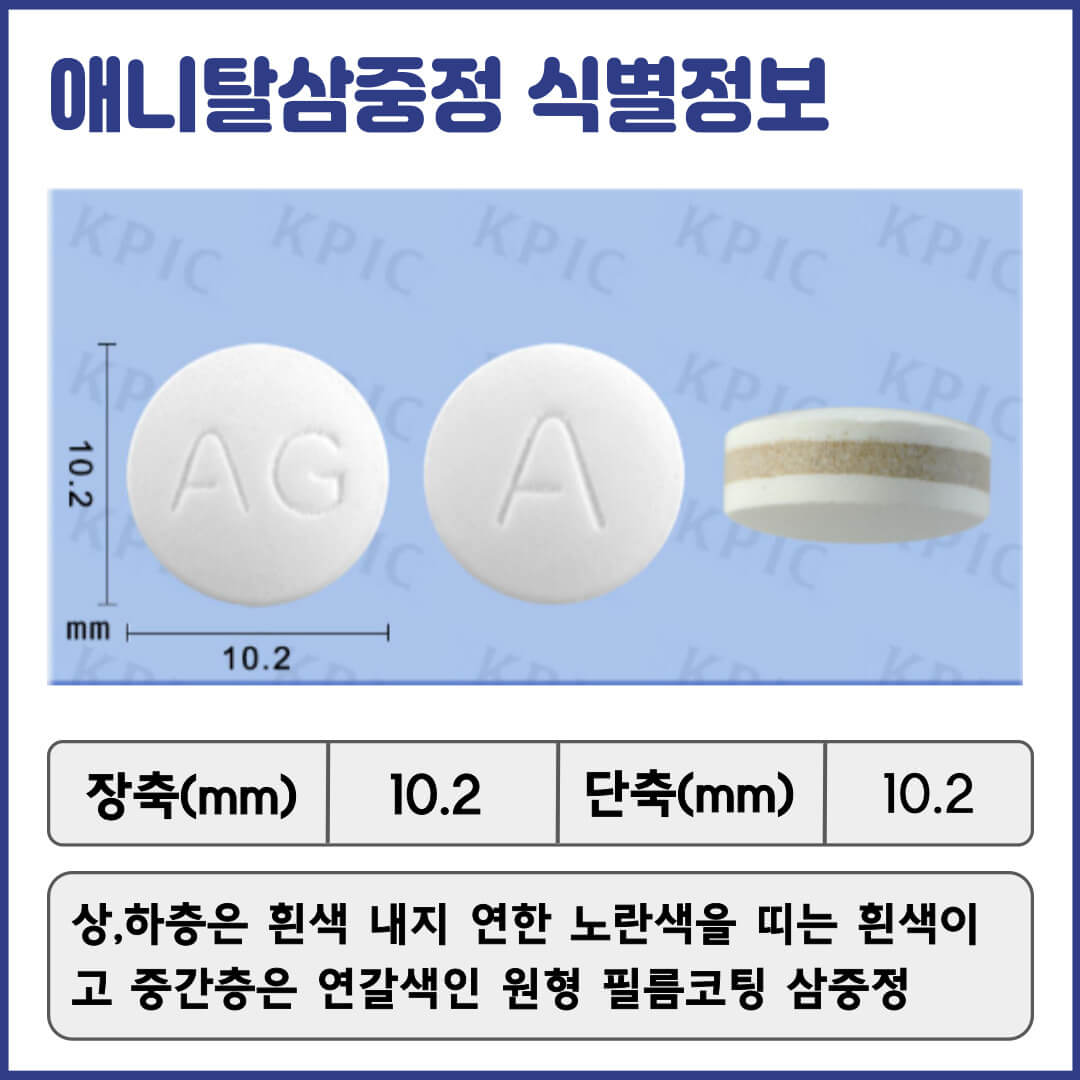 애니탈삼중정 식별정보