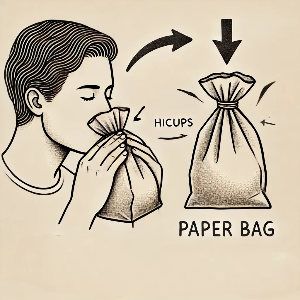 종이봉투에숨쉬기