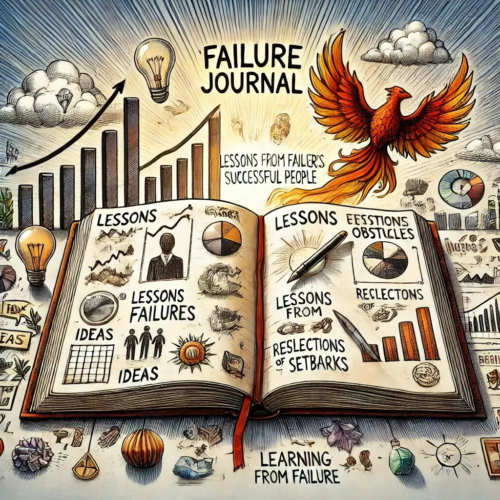 성공한 사람들의 &lsquo;실패 일기&rsquo; 분석 &ndash; 실패를 기회로 바꾸는 기술