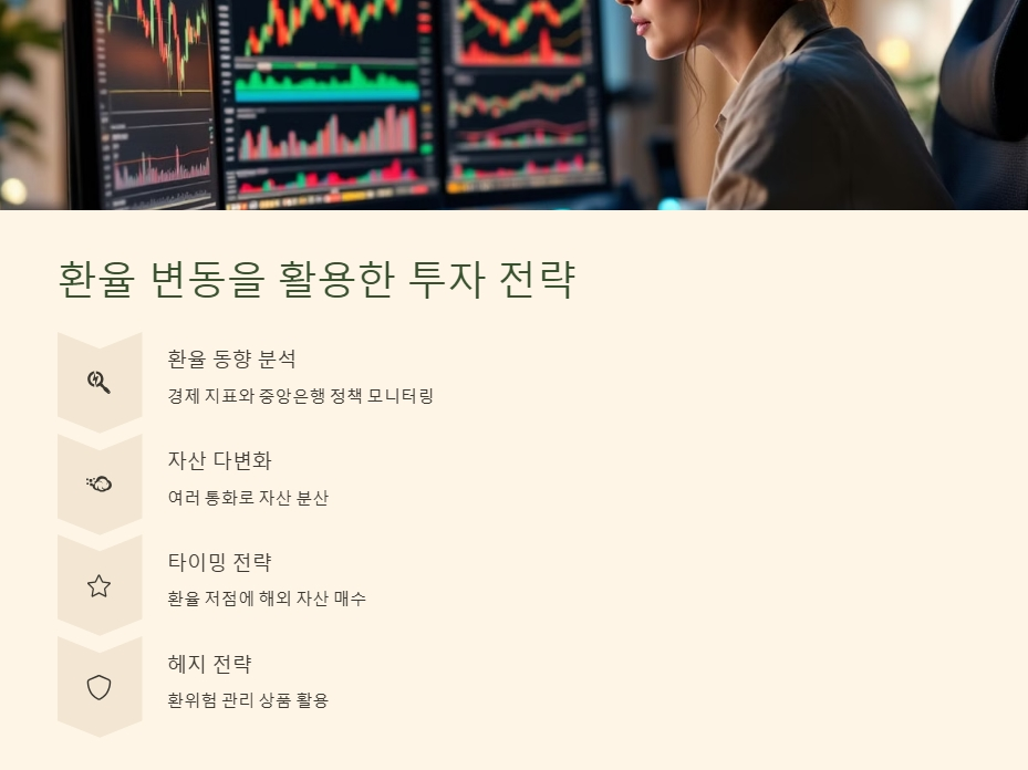 환율 변동을 활용한 투자 전략