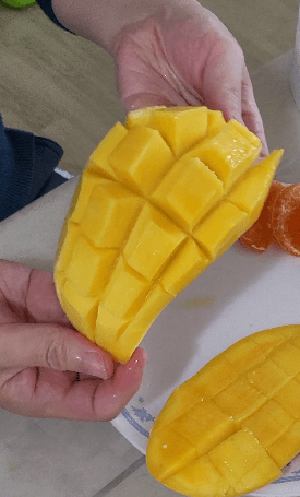 애플망고 먹는 방법