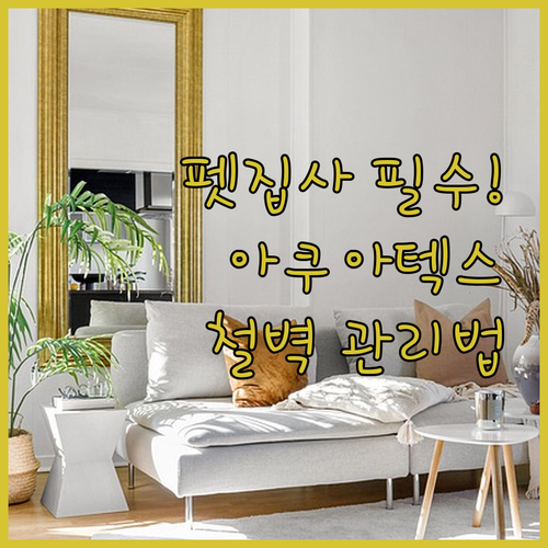 반려동물 있어도 안심하는 아쿠아텍스 ..