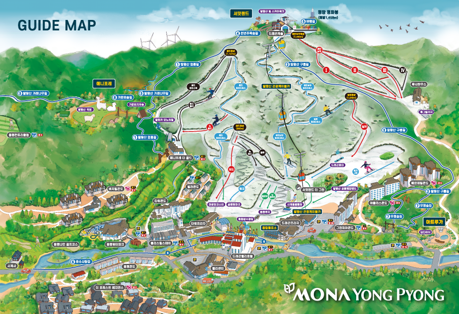 용평 리조트 스키장