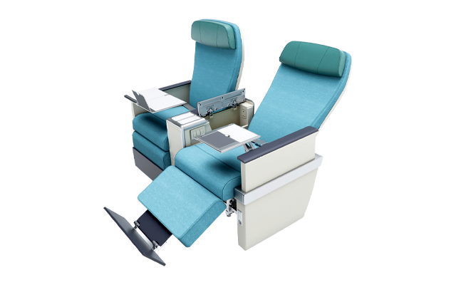 대한항공 보잉 B737 기본정보, 좌석배치도, 좌석 간격