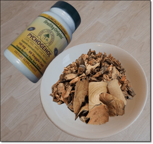 해송 및 피크노제놀 보충제