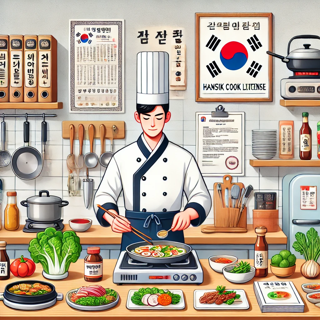 한식 조리사 자격증 관련 사진