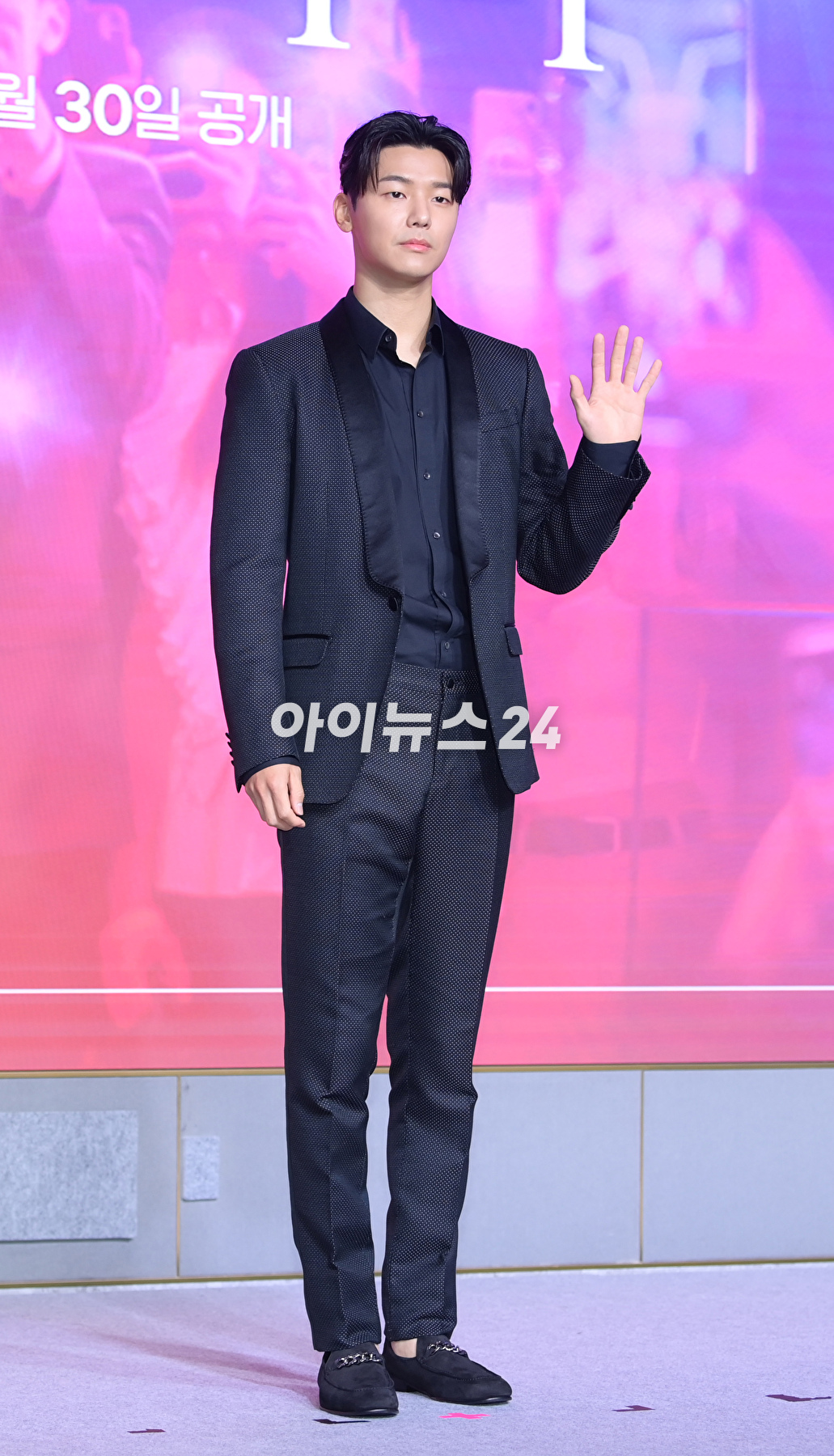 배우 강민혁이 26일 오전 서울 마포구 마포동 호텔 나루 서울 엠갤러리에서 열린 넷플릭스(Netflix) 새 시리즈 '셀러브리티' 제작발표회에 참석하고 있다. [사진=정소희 기자]