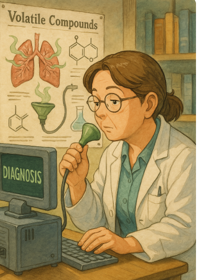 냄새로 진단 하는 의사