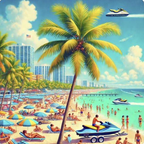 플로리다 vs 캘리포니아 여행 사진