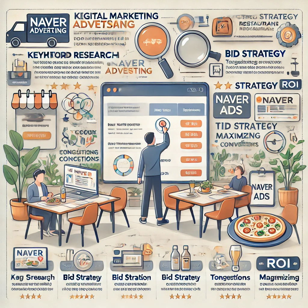 외식업 네이버 광고, 키워드 선택부터 설정까지
