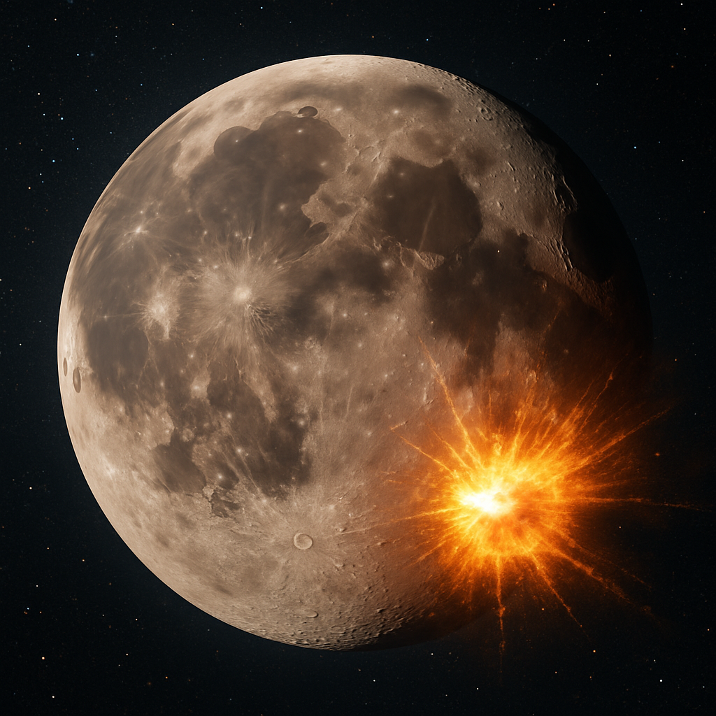 달 뒤편에 숨겨진 고대 운석 충돌의 흔적