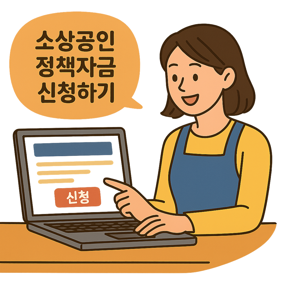 소상공인 정책자금 신청하기