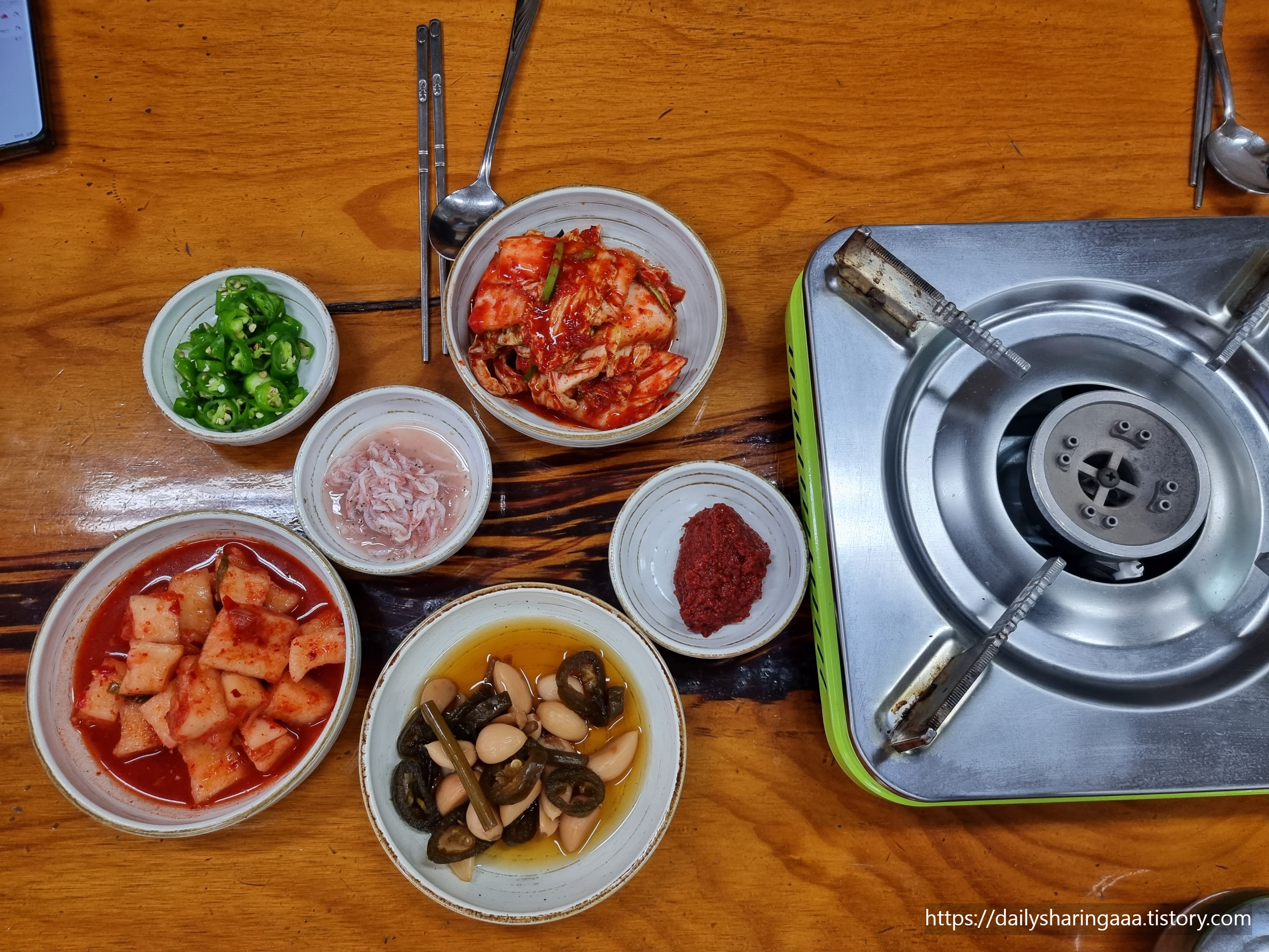 인천_계양구_동양동_마포순대_기본반찬