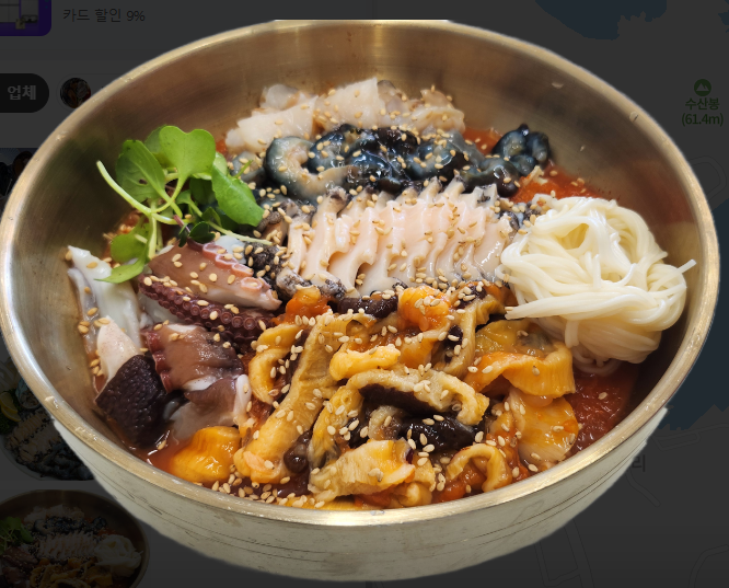 해녀횟집 대표 메뉴